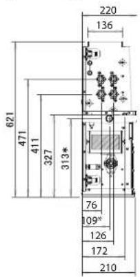 DAIKIN FWE05DAFN5V3-R - Dikey montaj - 16