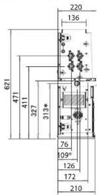 DAIKIN FWE11DAFN5V3-S - Dikey montaj - 16