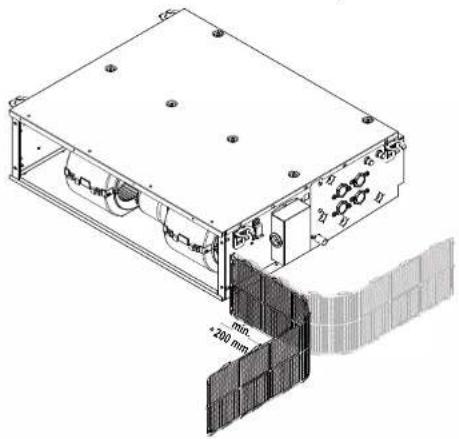 DAIKIN FWE08DAFN5V3-S - Installazione orizzontale - 2