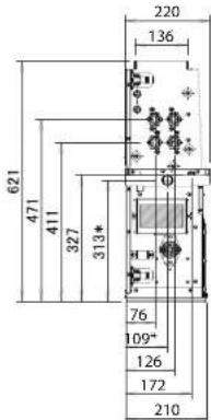 DAIKIN FWE08DAFN5V3-S - Dimensions - 5
