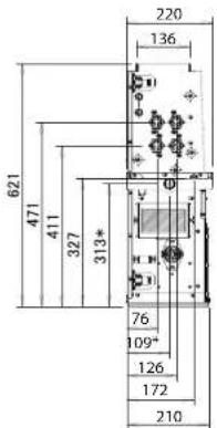 DAIKIN FWE08DAFN5V3-S - Dimensioni - 5