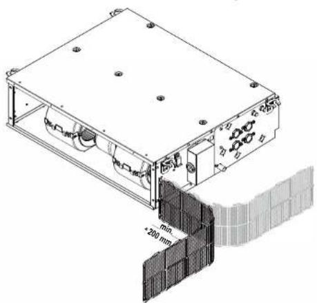 DAIKIN FWE08DAFN5V3-S - Horizontal installation - 2