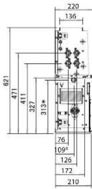 DAIKIN FWE08DAFN5V3-S - Dimensiones - 5