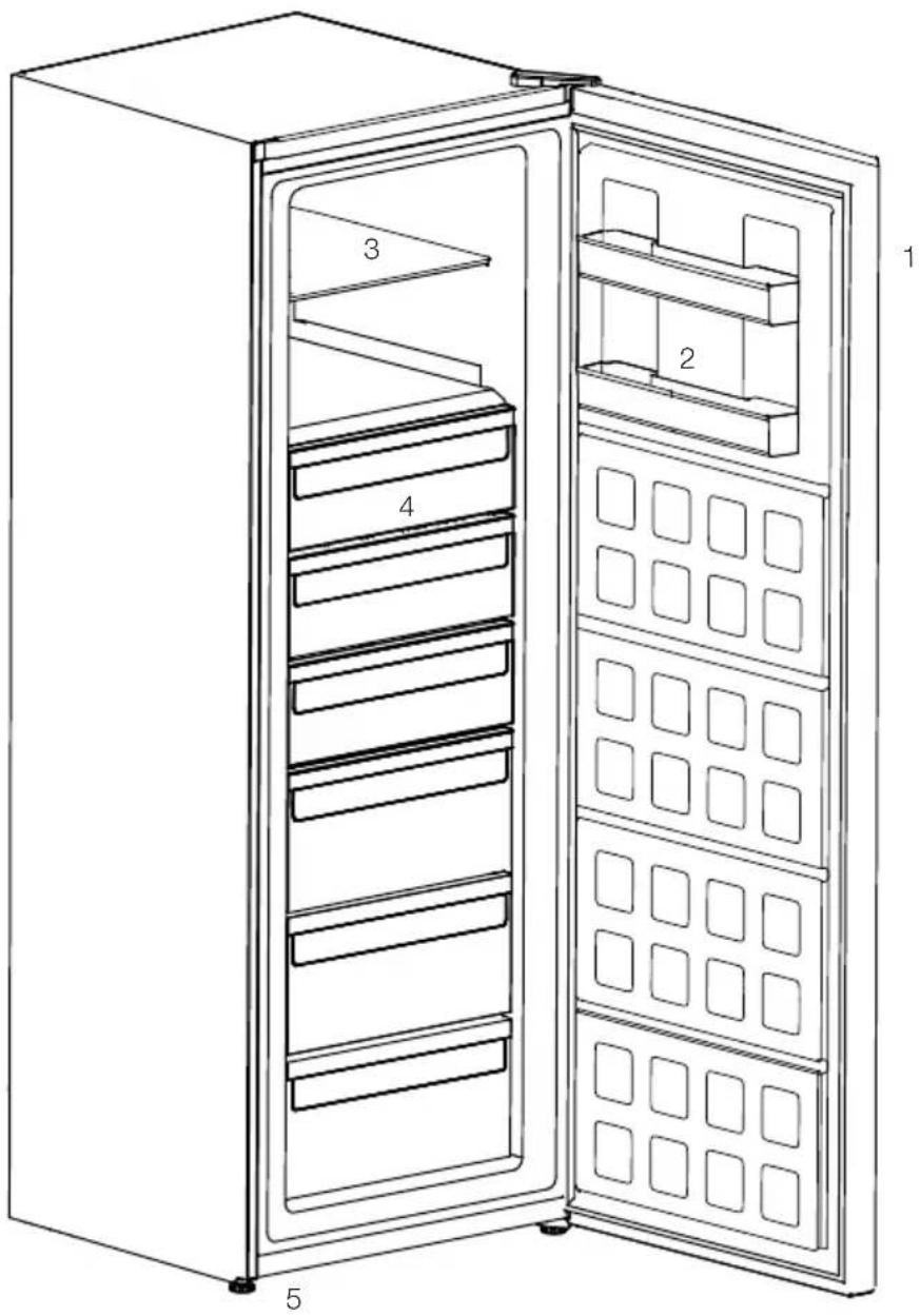 BEKO EX448E45W - Your Freezer - 1