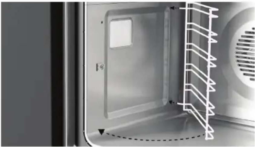 Fisher & Paykel OS30NDLX1 - Réinstallation des grilles latérales - 1