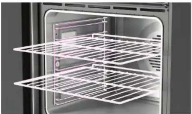 Fisher & Paykel OB24SD16PLX1 - Grilles métalliques - 1
