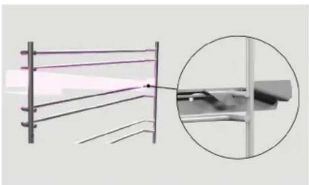 Fisher & Paykel OB24SMPTNB1 - Étagères glissantes - 2