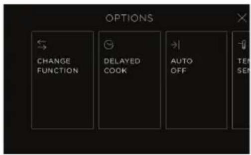 Fisher & Paykel OB24SMPTNB1 - Accéder les options - 2