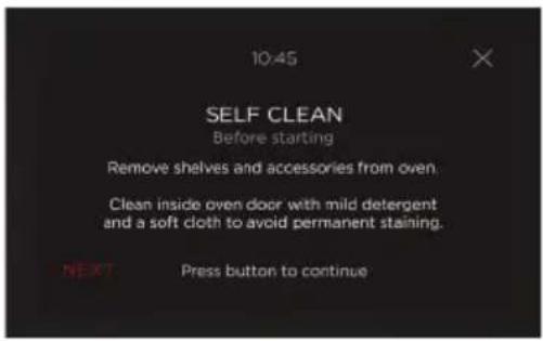 Fisher & Paykel OB24SMPTNB1 - Régler l'auto-nettoyage - 3