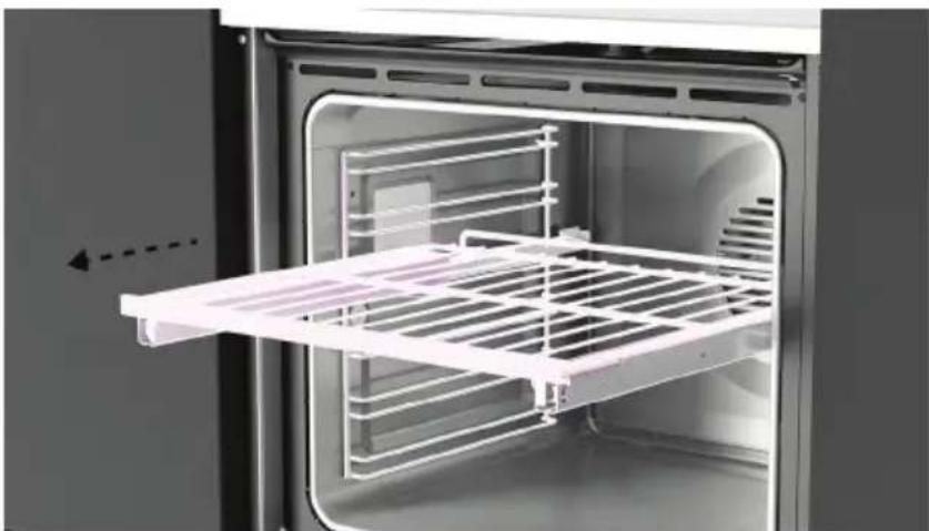 Fisher & Paykel OS30SDLX1 - Retirer les grilles latérales - 1
