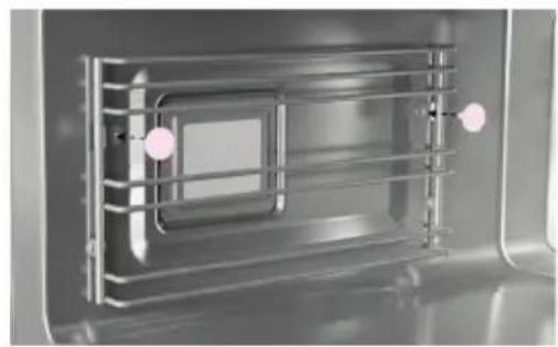 Fisher & Paykel OM24NMTNB1 - Réinstallation des grilles laterales - 4
