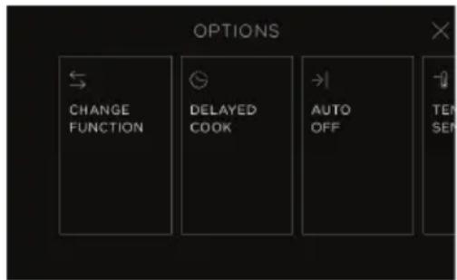 Fisher & Paykel OM24NMTNB1 - Acceder les options - 2