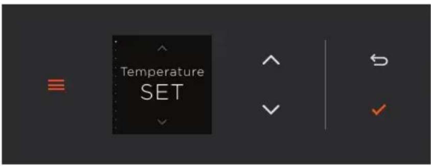 Fisher & Paykel RS2435V2R1 - Sélection et réglage des modes de vin et de la température - 1