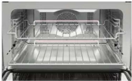 Fisher & Paykel OM30NDTDB1 - Positionnement des étagères - 1
