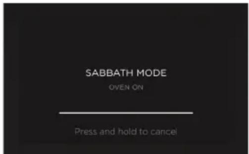 Fisher & Paykel OM30NDTDB1 - Annuler le mode sabbat - 1