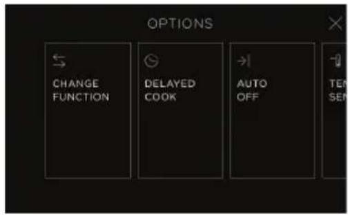 Fisher & Paykel OM30NDTDB1 - Accéder les options - 2