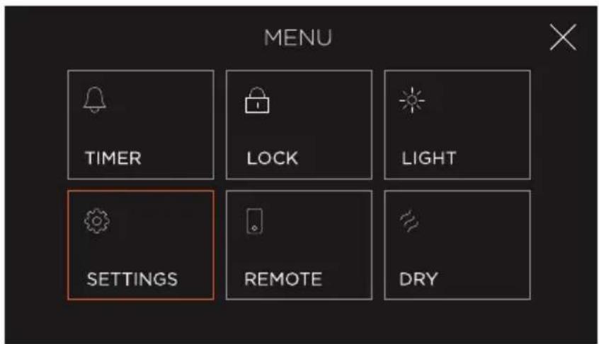 Fisher & Paykel OS24NMTNB1 - Activation du contrôle vocal - 1