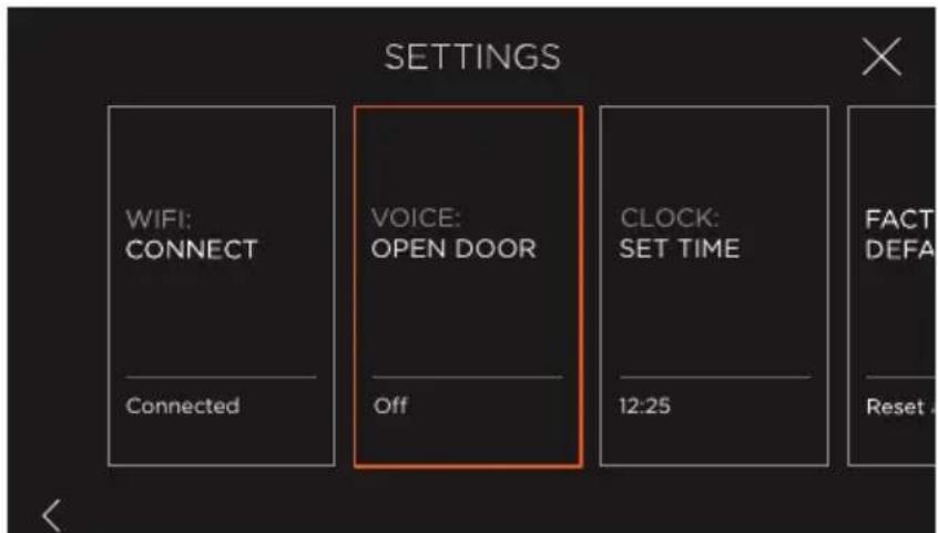 Fisher & Paykel OS24NMTNB1 - Activation du contrôle vocal - 2