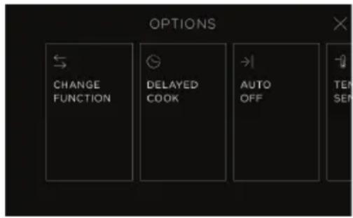 Fisher & Paykel OM30NDTDX1 - Accéder les options - 2