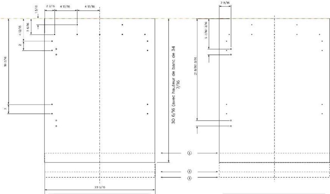 Fisher & Paykel RS2435SBLT1 - INSTALLATION TRIPLE - 3