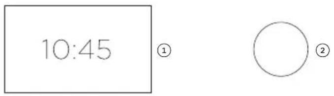 Fisher & Paykel OB30DDPTDX2 - Panneau de commande - 1