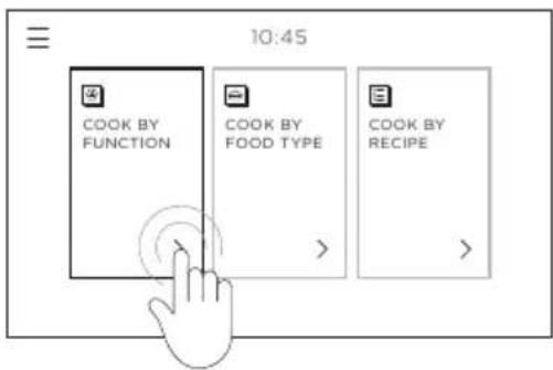 Fisher & Paykel OB30DDPTDX2 - Régler une fonction et température - 2