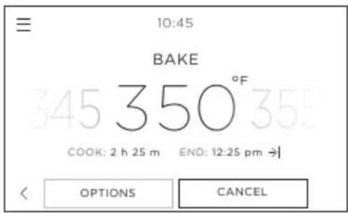 Fisher & Paykel OB30DDPTDX2 - Lorsque l'heure d'arrêt est atteinte - 3