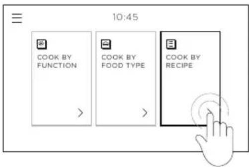 Fisher & Paykel OB30DDPTDX2 - Utilisez CUISINER PAR RECETTE - 1