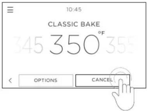 Fisher & Paykel OB30DDPTDX2 - Modifier ou annuler la cuisson - 5
