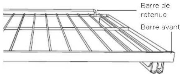 Fisher & Paykel OS24NDTDX1 - Réinstallez les grilles à vos positions préférentes - 3