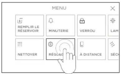 Fisher & Paykel OS24NDTDX1 - Modification des réglages - 2