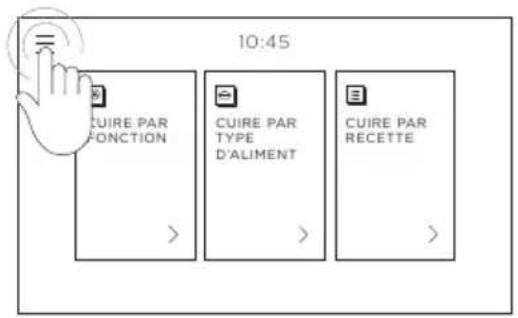 Fisher & Paykel OS24NDTDX1 - Réglage du niveau de durée de l'eau - 1