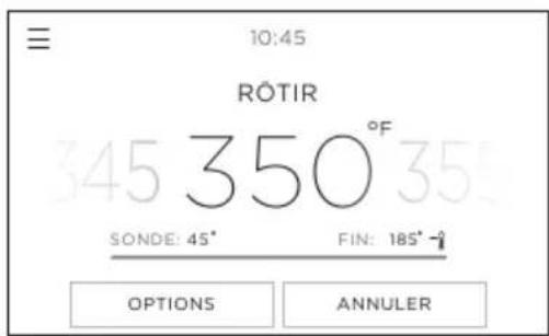 Fisher & Paykel OS24NDTDX1 - Réglage de la SONDE POUR ALIMENT - 8