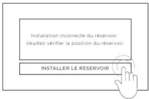 Fisher & Paykel OS24NDTDX1 - Remplissage du réservoir d'eau - 4