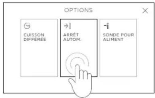 Fisher & Paykel OS24NDTDX1 - Lorsque l'heure d'arrêt est atteinte - 1