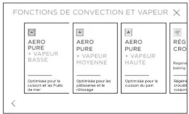 Fisher & Paykel OS24NDTDX1 - Sélection d'une fonction - 2