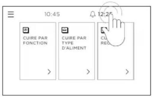 Fisher & Paykel OS24NDTDX1 - Modification ou annulation de la minuterie - 1