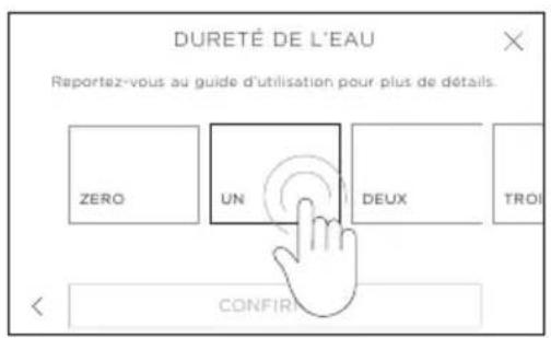 Fisher & Paykel OS24NDTDX1 - Réglage du niveau de durée de l'eau - 4