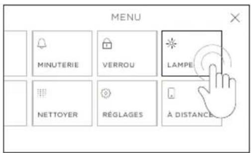Fisher & Paykel OS24NDTDX1 - Allumer ou eteindre la lampe du four - 2