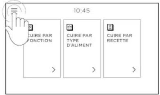 Fisher & Paykel OS24NDTDX1 - Modification des réglages - 1