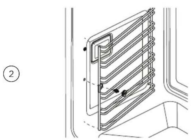 Fisher & Paykel OS24NDTDX1 - Retrait des rayons latéraux - 2