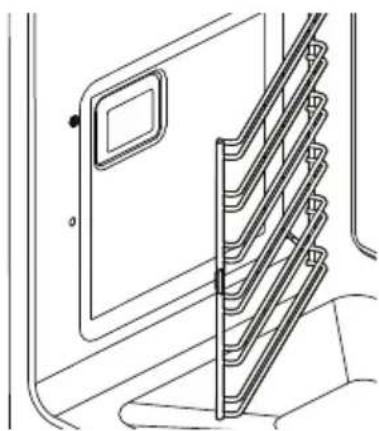 Fisher & Paykel OS24NDTDX1 - Réinstallation des rayons latéraux - 1