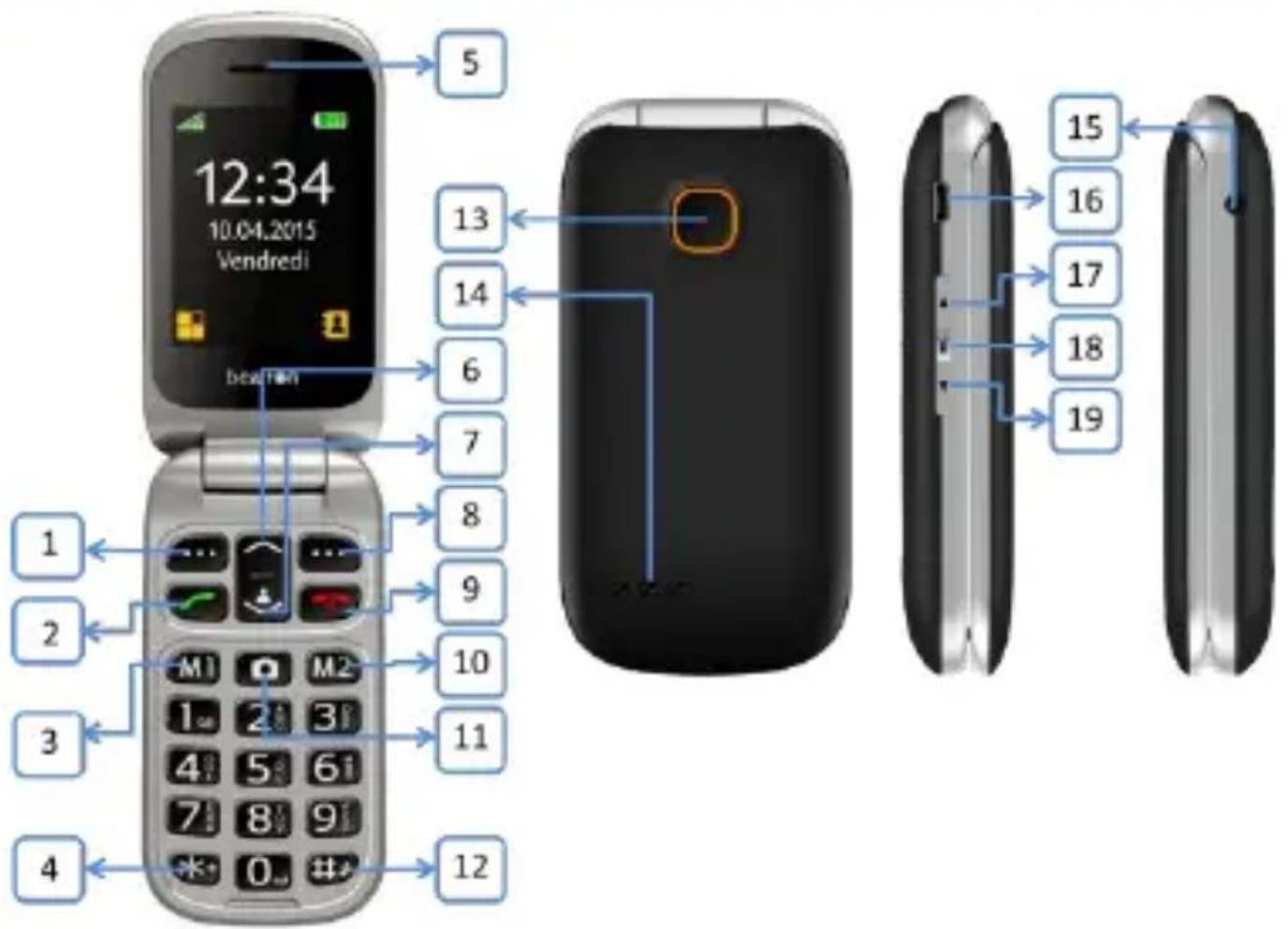 Bea-fon SL660 - Votre téléphone - 1