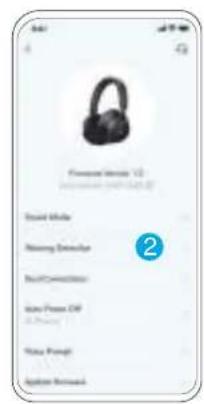 soundcore Space Q45 - SISTEMA DE DETECCIÓN DE USO - 2