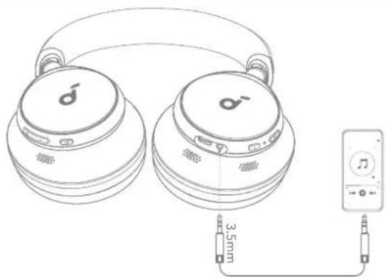 soundcore Space Q45 - ПРОВОДНОЕ ПРОСЛУШИВАНИЕ - 1