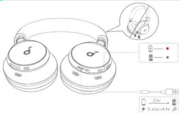 soundcore Space Q45 - CARGA - 1