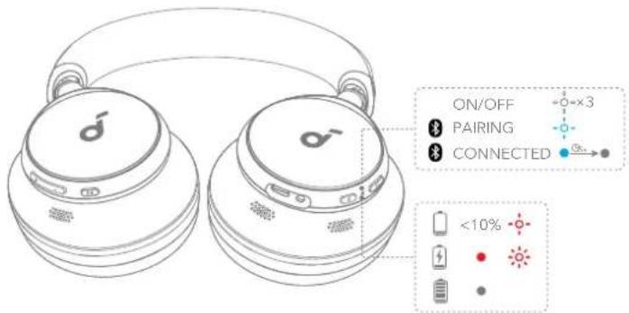 soundcore Space Q45 - AUX - 4
