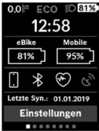 TREK Zouma+ - Status-Screen - 1