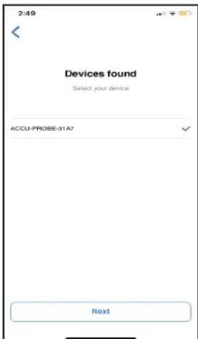 Napoleon ACCU-PROBE 2.0 70077 - Connect the Bluetooth ^® Thermometer with a Smart Device. See the following pages for details. - 3