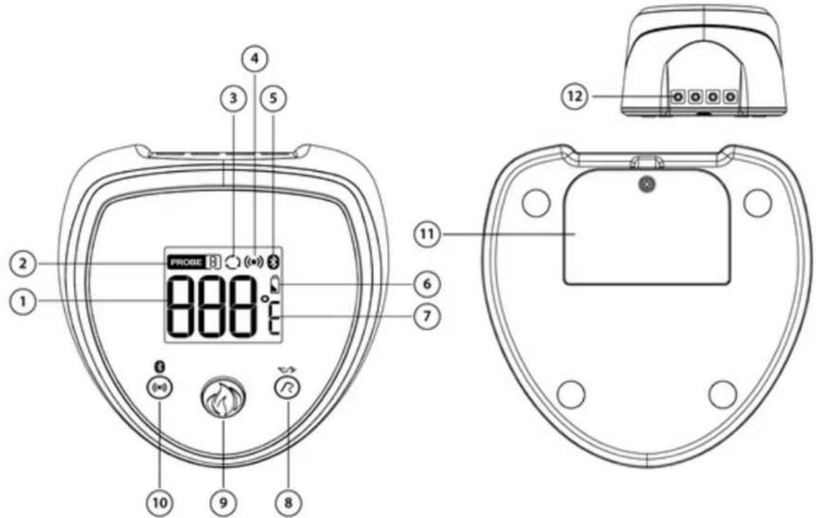 Napoleon ACCU-PROBE 2.0 70077 - Napoleon ACCU-PROBE 2.0™ Bluetooth® Thermometer - 1